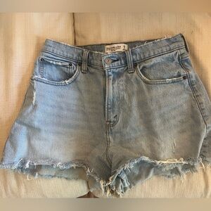 Abercrombie & Fitch curve love jeans shorts